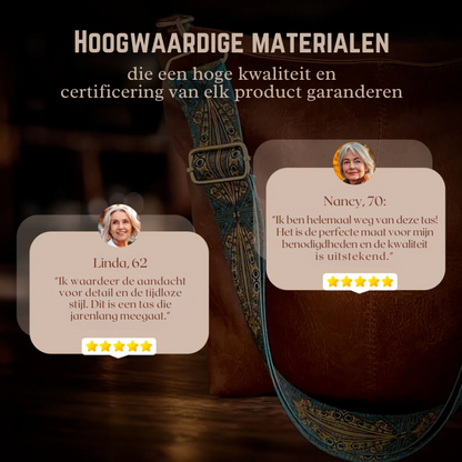 Vintage Charm Chelsey | Torba na ramię z wegańskiej skóry