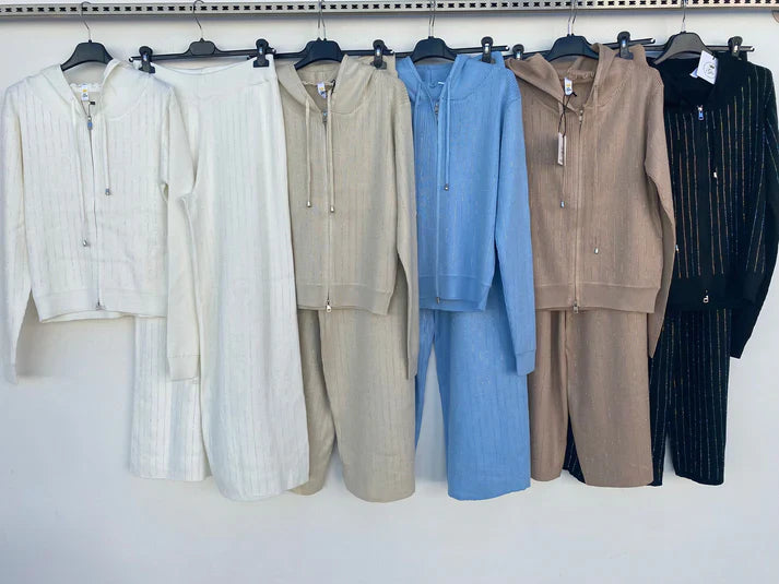 Elin™ | Wygodny elegancki dwuczęściowy zestaw