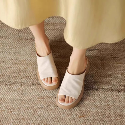 Evie™ | Ortopedyczne Wygodne Klapki na Obcasie