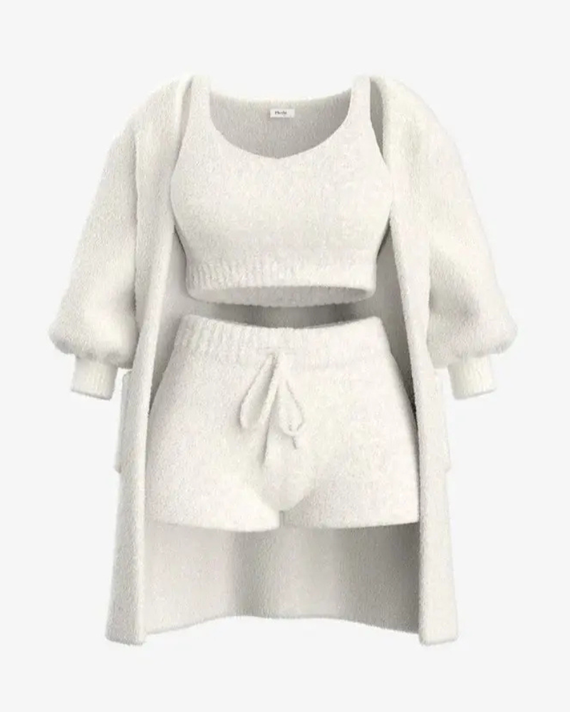 Lucia’s™ | Wygodny 3-częściowy zestaw piżamowy