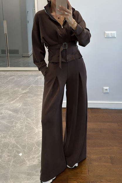 Lavi™ | Nowoczesny dopasowany dwuczęściowy zestaw