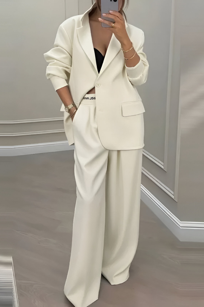 Esra™ | Stylowy, luźny zestaw marynarki