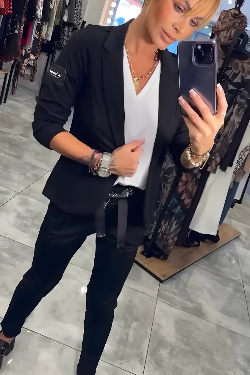 Neris™ | Elegancki nowoczesny garnitur dwuczęściowy