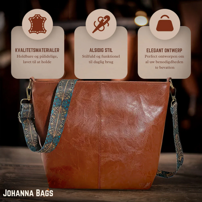 Vintage Charm Chelsey | Torba na ramię z wegańskiej skóry