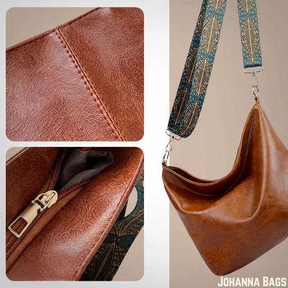 Vintage Charm Chelsey | Torba na ramię z wegańskiej skóry
