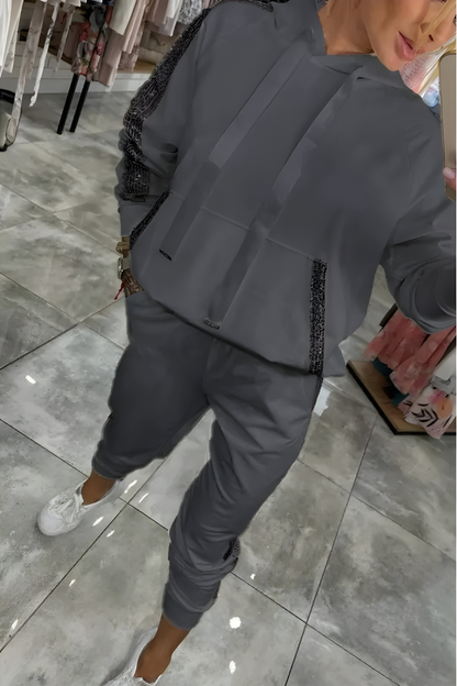 Naven™ | Elegancki, luźny zestaw z kapturem