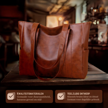 Ponadczasowa Elegancja Marthy | Klasyczna Torba z Wegetariańskiej Skóry