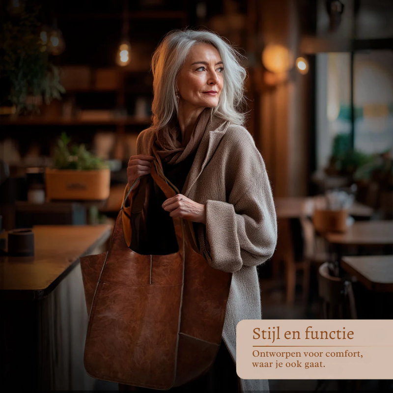 Laura’s Ponadczasowy Styl | Vintage Torebka z Wegetariańskiej Skóry