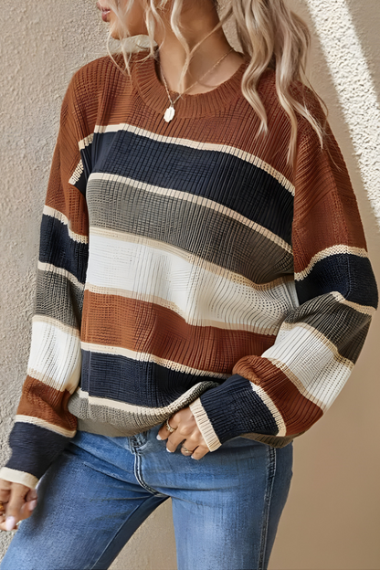 Lina™ | Dzianinowy Sweter Jesienny