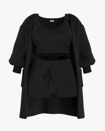 Lucia’s™ | Wygodny 3-częściowy zestaw piżamowy