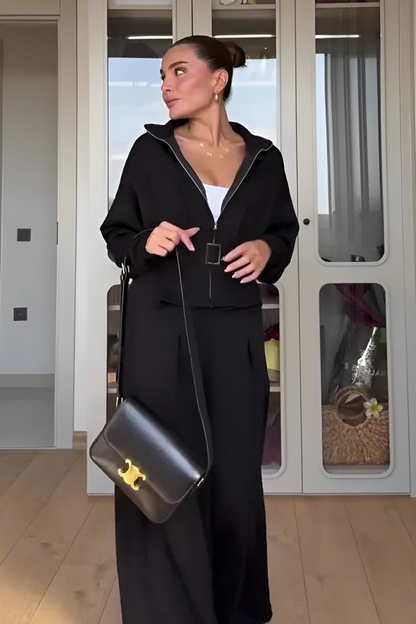 Lavi™ | Nowoczesny dopasowany dwuczęściowy zestaw