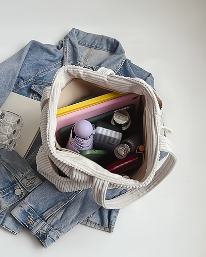 Lea™  | Torba z plisowanym detalem