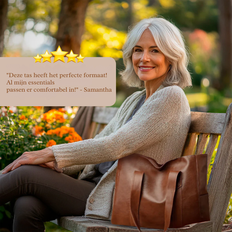 Ponadczasowa Elegancja Marthy | Klasyczna Torba z Wegetariańskiej Skóry