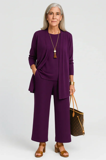 Reni™ | Elegancki Miękki Zestaw Dzianinowy