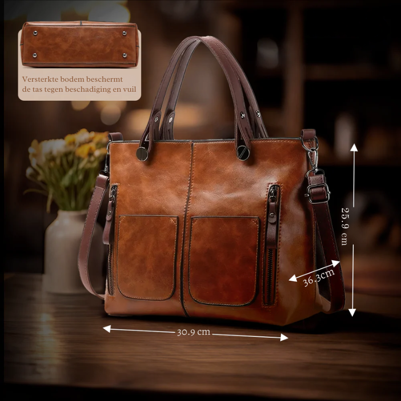 Ilse's Ponadczasowa Elegancja | Torba na ramię z wegańskiej skóry