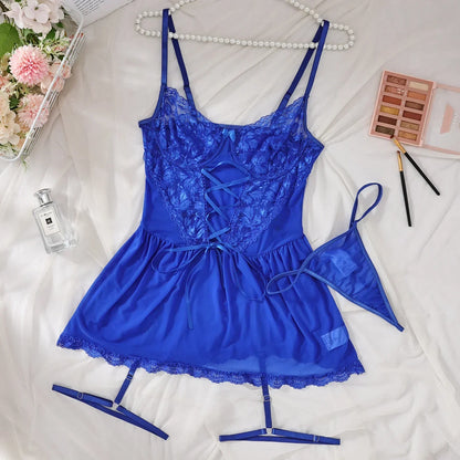 Nova™ | Elegancka nocna koszula z kwiatowym wzorem