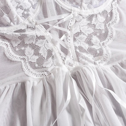 Nova™ | Elegancka nocna koszula z kwiatowym wzorem