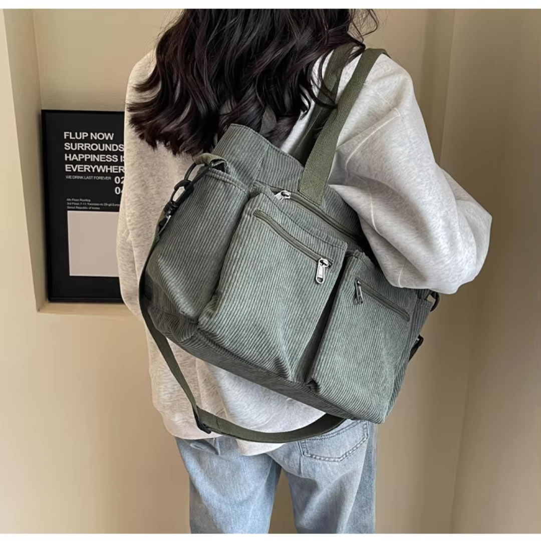 Urban™ | Torba na ramię z korduroy