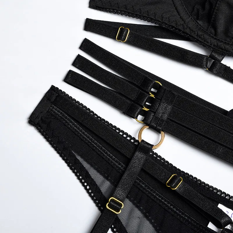 Julietta™ | Luksusowy 3-częściowy zestaw bielizny