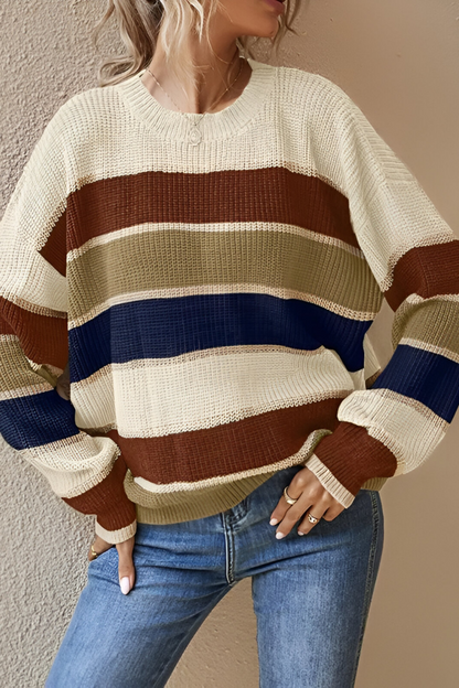 Lina™ | Dzianinowy Sweter Jesienny