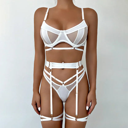 Julietta™ | Luksusowy 3-częściowy zestaw bielizny