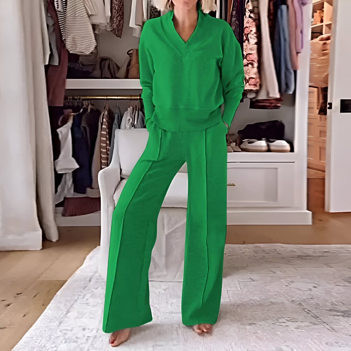 Zestaw Hanny™ | Casual pasujący zestaw