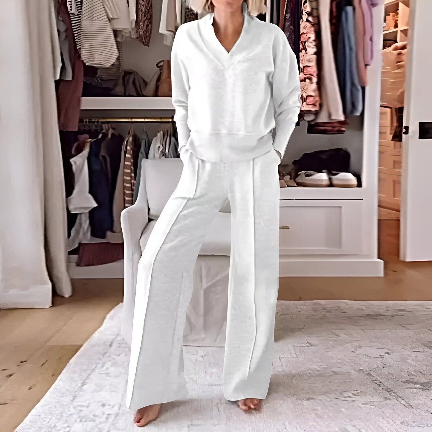 Zestaw Hanny™ | Casual pasujący zestaw