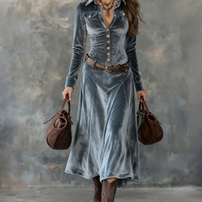 Vena™ | Nowoczesna, zwiewna maxi sukienka