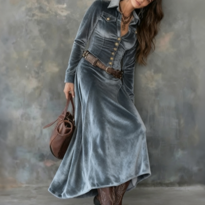 Vena™ | Nowoczesna, zwiewna maxi sukienka